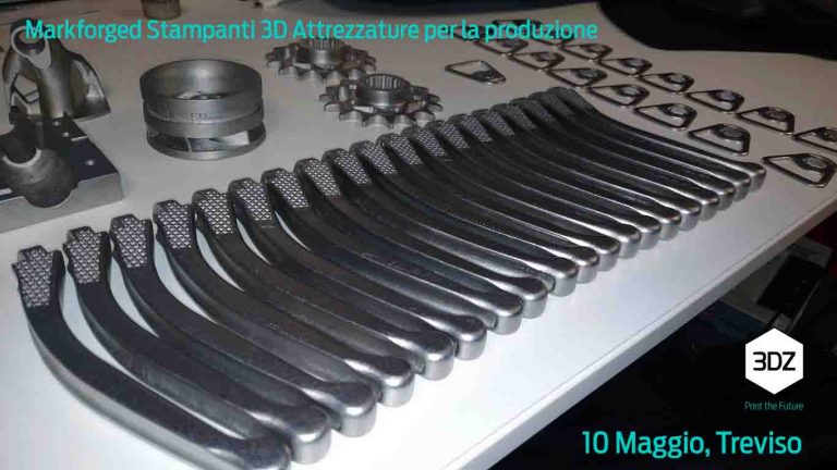 Markforged Stampanti 3D per Attrezzature di Produzione – Treviso