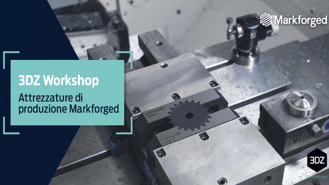 Workshop attrezzature produzione markforged